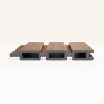Set Premium Lage Schutting Composiet Rhombus – Inclusief Tuinpalen - Afbeelding 5