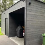 Composiet Rabatdeel Traditioneel Zwart - Houtnerf - Afbeelding 5