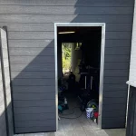 Composiet Rabatdeel Traditioneel Zwart - Houtnerf - Afbeelding 2