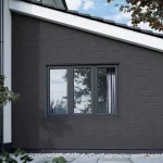 Composiet Rabatdeel Traditioneel Zwart - Houtnerf - Afbeelding 3