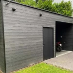 Composiet Rabatdeel Traditioneel Zwart - Houtnerf - Afbeelding 6