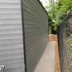 Composiet Rabatdeel Traditioneel Zwart - Houtnerf - Afbeelding 8