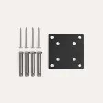 Premium Voetplaat Aluminium Tuinpaal - Afbeelding 2