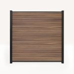Set Premium Composiet Schutting Rhombus - inclusief tuinpalen