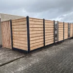 Premium Diamantkop Hout-Betonschutting Set - Afbeelding 6