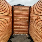 Complete Hout-Betonschutting ELAN Hillhout Systeem - Afbeelding 4