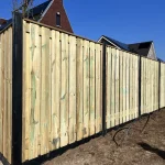 Premium Diamantkop Hout-Betonschutting Set - Afbeelding 4