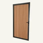 Premium Composiet Tuindeur Rhombus Verticaal