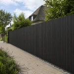 Composiet Schutting Rhombus Verticaal 200 cm - Afbeelding 7