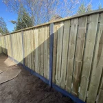 Complete Hout-Betonschutting BETO-systeem
